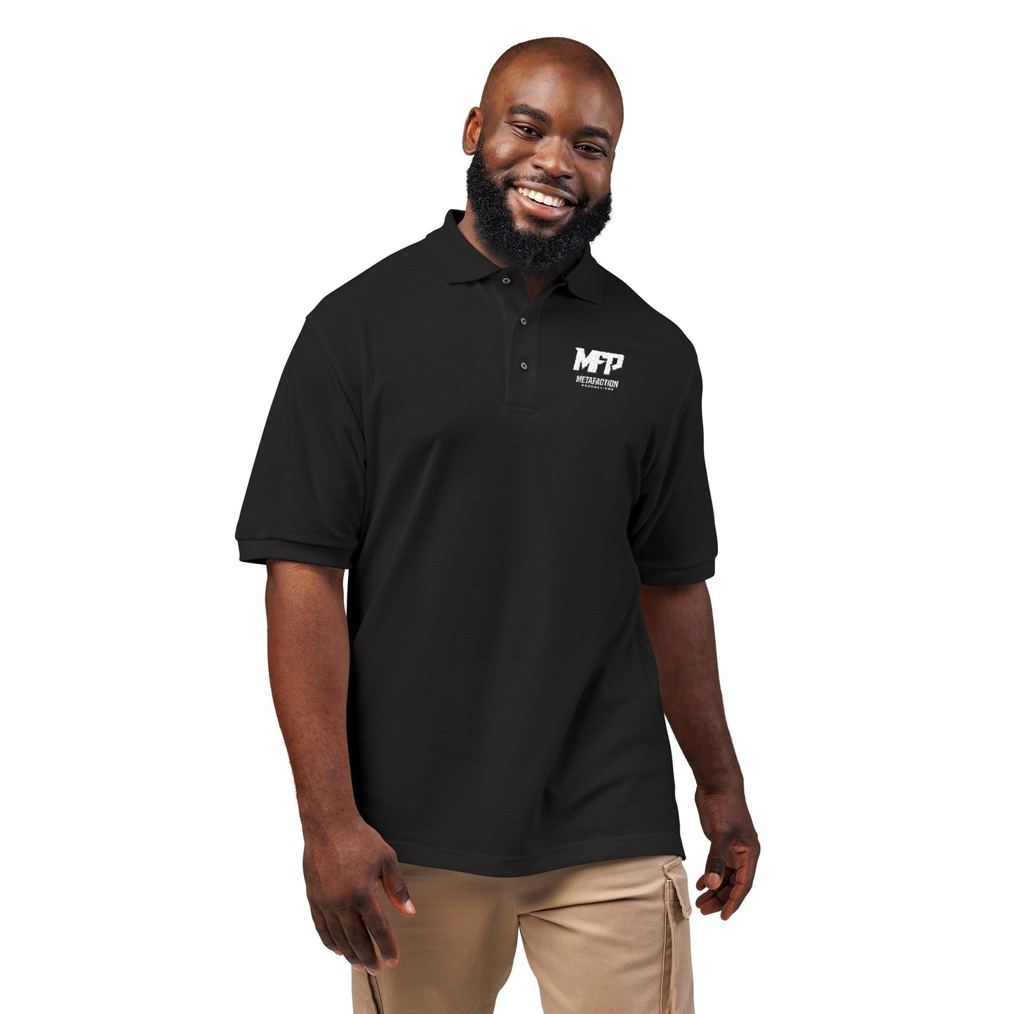 MetaFaction Productions Staff Polo Shirt