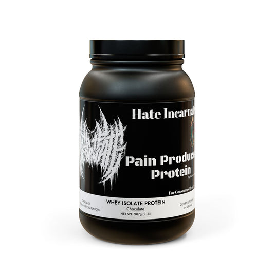 Hate Incarnate Pain Producer Protein Whey Isolate Protein Supplement (907g, 2lb)
